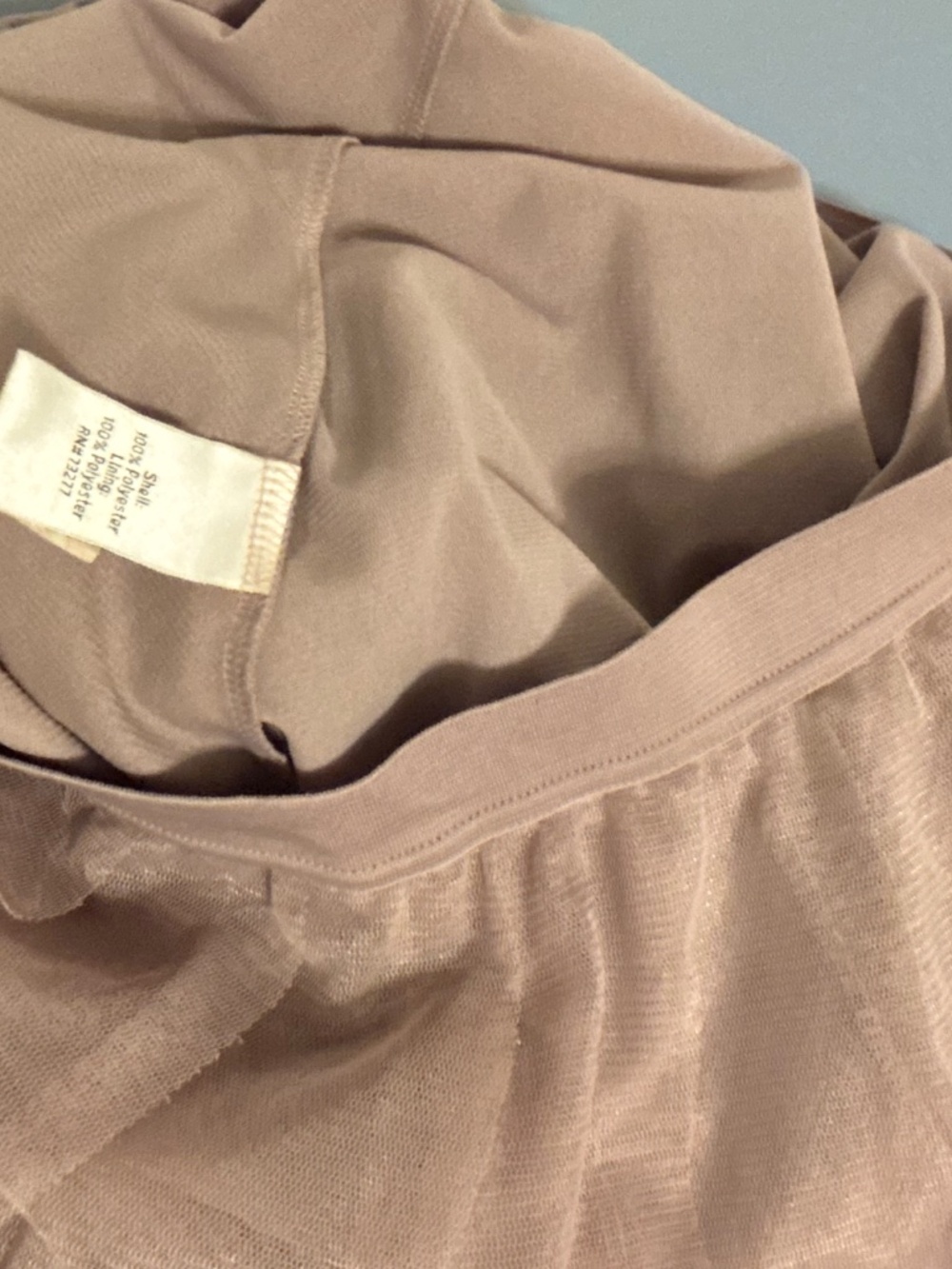 Lauren Conrad Ruffle Skirt Sz Small Blush Pink - Picture 6 of 6